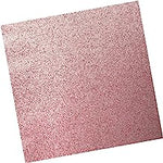 GLITTER CARD 12x12" - PINKY ROSE GOLD (10 SHEETS)