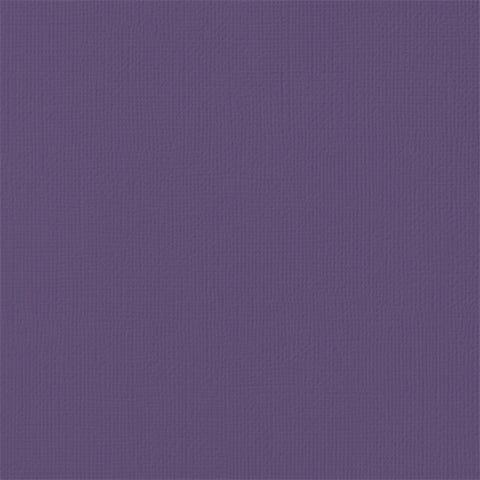 CARDSTOCK AC TEXTURED 12x12" PLUM - SOLD IN PACKS OF 10