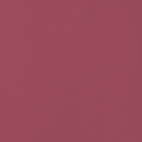 CARDSTOCK AC TEXTURED 12x12" POMEGRANATE - SOLD IN PACKS OF 10