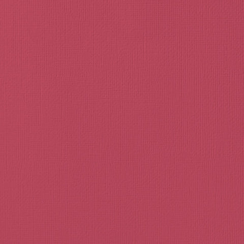 CARDSTOCK AC TEXTURED 12x12" SCARLET - SOLD IN PACKS OF 10