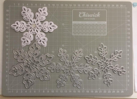 MCD - LARGE SNOWFLAKES SET OF 3