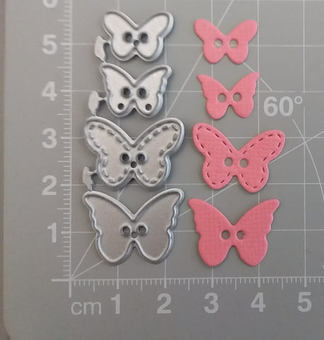 MCD - BUTTERFLY BUTTONS