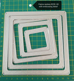 MCD - Nesties rounded squares with embossing definition - DZ034 (A)