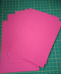 CM - Toppers - Cerise 10cm x 14.5cm (10 cards)