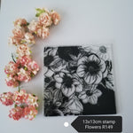 STAMP - BACKGROUND FLOWERS