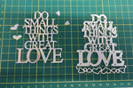 MCD - "DO SMALL THINGS WITH GREAT LOVE"