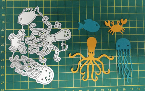 MCD -SEA CREATURES SET OF 4