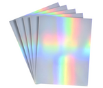 CARDSTOCK METALLIC 12x12" IRIDESCENT SHIMMER / HOLOGRAPHIC   - SOLD 10 SHEETS PER PACK